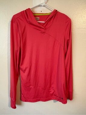 Under Armour Women’s Coral Hooded Long-Sleeve Performance Top